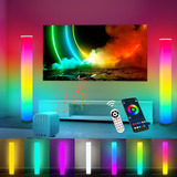 Juego De 2 Lámparas De Pie Marlrinde Rgb, Luces Led, Colorid