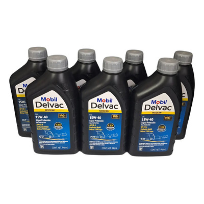 Paquete 7 Aceite De Motor 15w40 Diesel Toyota Original | Meses sin interés