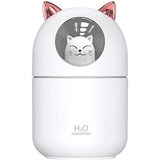 Humidificador Difusor Olores Led Gato Esencias Multiusos Usb