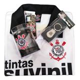 Kit Presente Corinthians - Camisa / Caneca / Chaveiro