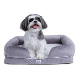 Cama Perro Mascota Pet2go® 100% Lavable - Elegance Ch 65x48