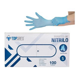 Guante De Nitrilo Top Safe Tallas S-m-l Cajas 100 Unidades