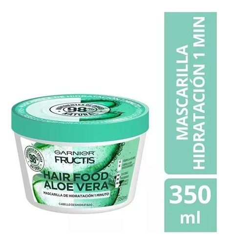 Mascarilla De Tratamiento Fructis Hair Food Aloe Vera 350 Ml