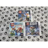 Lego Star Wars 3 & Jurassic World + Chima Laval Para 2ds/3ds