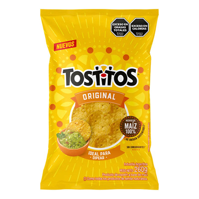Nachos De Maíz Tostitos 260 G | MercadoLibre