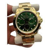 Reloj Premium Maquina Eta Rolex Suizo Daytona Color Oro