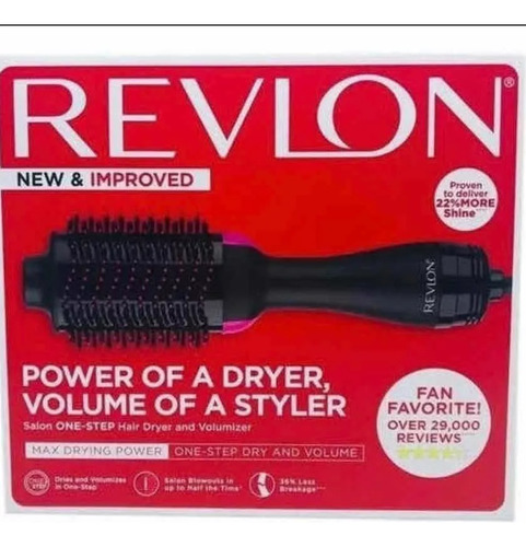 Escova Secador Revlon One Step Hair Dryer And Volumizer Eua