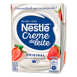 Creme De Leite Uht Leve Homogeneizado Original Nestlé Caixa 200g