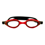 Goggles Natacion Adulto Escualo Mod Ciclope Combinado Rojo