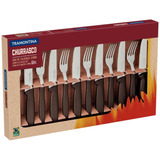 Jogo Para Churrasco 12 Pcs Plenus Marron Tramontina