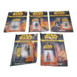 Lote #3 Star Wars 5 Figuras Plomo C/ Revista 2005 Deagostini