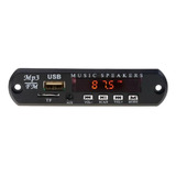 Placa Decodificadora Usb Mp3 Fm Auxiliar Bluetooth 12v 