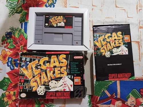 Snes Las Vegas Stakes (no Zelda,megaman, Castlevania,contra)