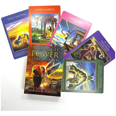 Juego Gx Cartas Tarot Oráculo Poder De Los Arcángeles