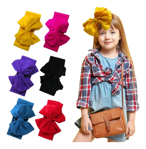 6 Diademas Para Bebe Niña Vincha Turbante Headwrap Picky®