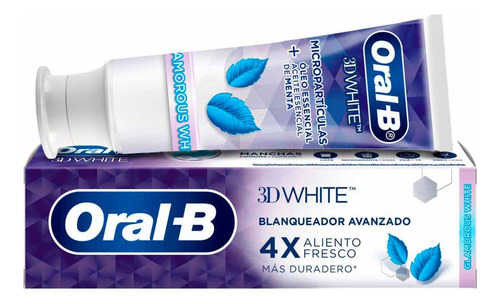 Oral-b 3d White Blanqueador Avanzado Pasta Dental Anticaries