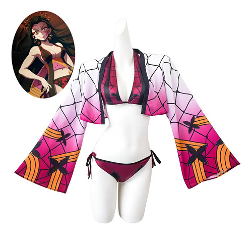 Cosyf Cosplay Anime Demon Slayer Kimetsu No Yaiba Daki Ume