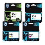 Tinta Hp 954xl Negra+ 954 Cian+ 954 Magenta+ 954 Amarilla