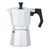 Cafetera De Aluminio Octogonal, Máquina De Café Italiana De 