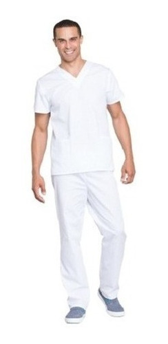 Scrub Masculino Oxford Uniforme Camisa E Calça 