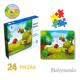 Puzzle Rompecabezas 24 Piezas Cajita +2 Años