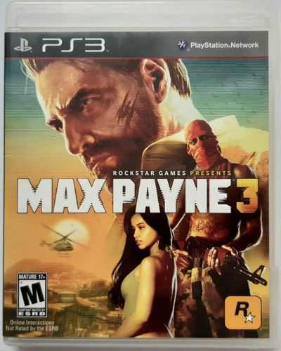 Jogo Ps3 Max Payne 3 Playstation 3 Mídia Física