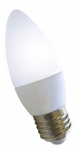 Lampara Led Vela 7w E27 Guirnalda Frio 6400k Color 