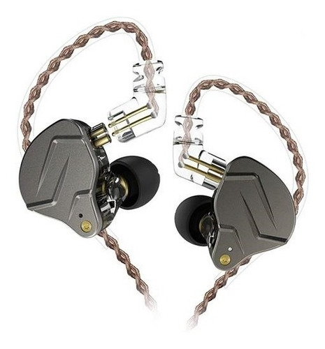 Auriculares In Ear Monitoreo Kz Zsn Pro Dual Drive Microfono