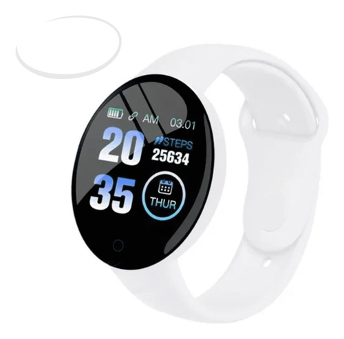 Reloj Smartwatch Inteligente D18 P/ Samsung Xiaomi Premium