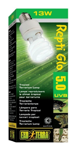 Foco Uvb Exo Terra Repti Glo 5.0 13 W Reptiles 