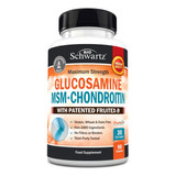 Bioschwartz Glucosamina Condroitina Msm 2110mg 90 Cápsulas