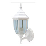 Farol Pared Exterior E-27 Modelo España Aluminio Blanco