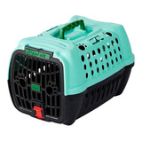 Caixa Transporte Pet Cachorro Gato Confort Nº2 Prócanine Cor Verde