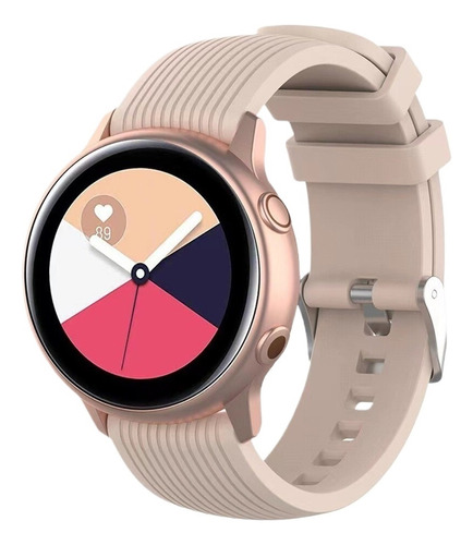 Correa De Silicona Para Samsung Galaxy Watch 4 Pulsera Depo