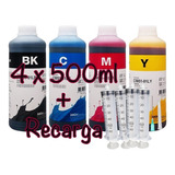 Kit 500ml Compatible Canon G210 G2110 2160 3160 3111 4110 