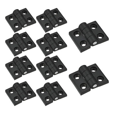 10pc Bisagra Plástica Para Perfil Estructural 30x30 Industri