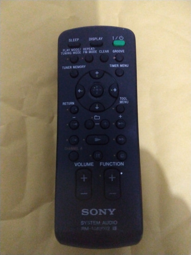 Control Remoto Sony Rm-amu012