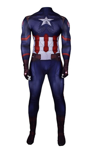 Disfraz De Cosplay De Capitán América, El Superhéroe De Los
