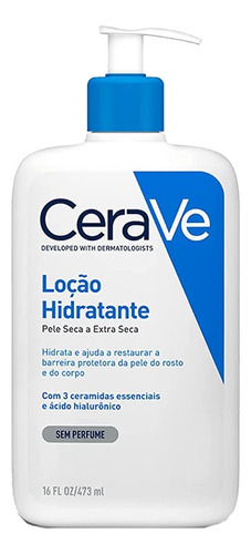 Loção Hidratante Cerave Pele Seca E Extra Seca 473ml- Cerave