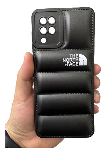 Funda Puffer The North Face Para Samsung A14 A24 A34 Silicon