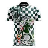 Camiseta Camisa De Time Personalizada Palmeiras Unissex Top