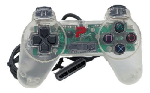 Controle Acrílico Tansparente Playstation 1 Novo Players 