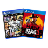 Combo Gta 5 Premium Edition + Red Dead Redemption 2 Ps4