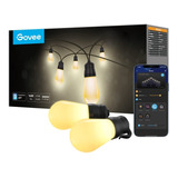 Luces Led Exterior Govee Extensión 30 Bombillos Dimmer Ip65