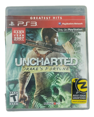 Uncharted Drake's Fortune Juego Original Ps3 
