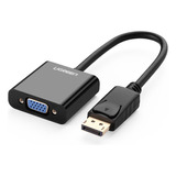 Adaptador Vídeo Ugreen Displayport Macho P/vga Fêmea Preto