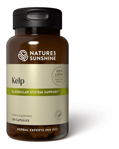 Nature´s Sunshine Kelp Alga Marina 100caps Sabor Neutro