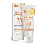Cenoura & Bronze Diário Fps 70 - Protetor Solar Facial 50g