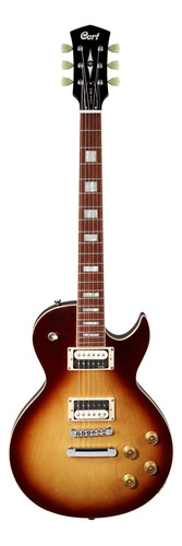 Guitarra Elec Cort Cr300 Atb Classic Rock Les Paul