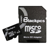Tarjeta De Memoria Micro Sd Blackpcs, 8gb, Clase 4. /v